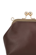 Espresso Brown Sofia Mini Clutch