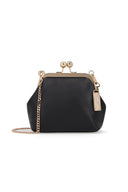 Midnight Black Sofia Mini Clutch