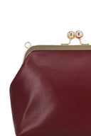 Maroon Red Sofia Clutch
