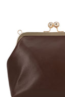 Espresso Brown Sofia Clutch