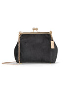 Velours Noir Sofia Clutch