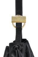 Midnight Black Viola Shoulder Bag