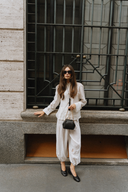 Espresso Brown Sofia Mini Clutch